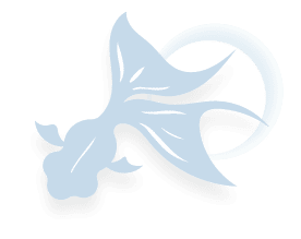 金魚のあしらい