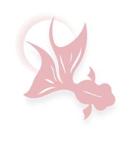 金魚のあしらい