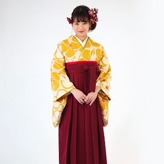 袴+半巾帯セット