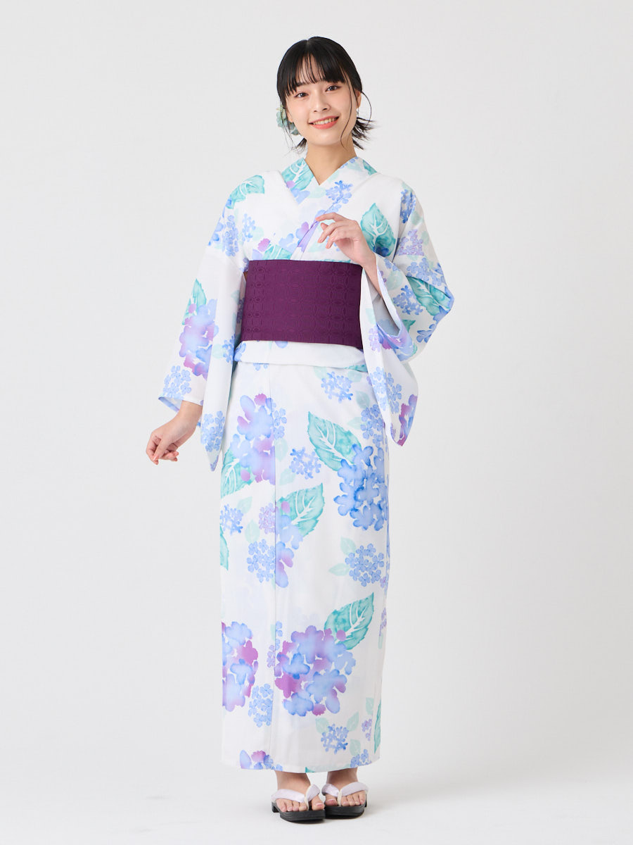 新品三松オリジナル浴衣「万華鏡」（青） 新品三松オリジナル浴衣「万華鏡」（青） 三松｜浴衣万華鏡柄
